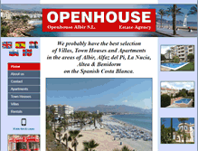 Tablet Screenshot of openhouse-albir.com